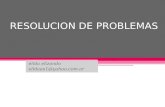 RESOLUCION DE PROBLEMAS elida elizondo elidaee1@yahoo.com.ar.