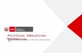 Políticas Educativas Inclusivas Directora General de Servicios Educativos Especializados 2015 Marilú Martens.