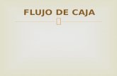 FLUJO DE CAJA.  E l flujo de caja es un estado financiero básico que presenta, de una forma dinámica, el movimiento de entrada y salidas de efectivo.