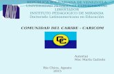 REPÚBLICA BOLIVARIANA DE VENEZUELA UNIVERSIDAD PEDAGOGÍA EXPERIMENTAL LIBERTADOR INSTITUTO PEDAGOGICO DE MIRANDA Doctorado Latinoamericano en Educación.