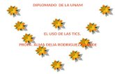 DIPLOMADO DE LA UNAM EL USO DE LAS TICS. PROFA. ALMA DELIA RODRIGUEZ GRANDE.