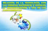 Luis Enrique González Hilario. Desglose de contenidos Relación de la tecnología con las ciencias naturales y sociales: La resignificación y uso de los.