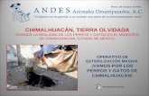 CHIMALHUACÁN, TIERRA OLVIDADA CONOCE LA REALIDAD DE LOS PERROS Y GATOS EN EL MUNICIPIO DE CHIMALHUACÁN, ESTADO DE MÉXICO. OPERATIVO DE ESTERILIZACIÓN.