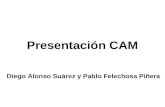 Presentación CAM Diego Alonso Suárez y Pablo Felechosa Piñera.