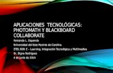 APLICACIONES TECNOLÓGICAS: PHOTOMATH Y BLACKBOARD COLLABORATE Fernando L. Oquendo Universidad del Este Recinto de Carolina ETEL 600: E – Learning, Integración.