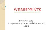 Solución para Asegure su Apache Web Server en UNIX