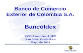 Banco de Comercio Exterior de Colombia S.A. Bancóldex