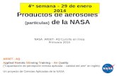 Productos de aerosoles  (partículas)  de la NASA