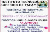 * INSTITUTO TECNOLÓGICO SUPERIOR DE TACÁMBARO. INGENIERÍA  EN  INDUSTRIAS  ALIMENTARIAS.