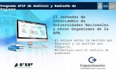 II Jornadas de Intercambio de Universidades Nacionales y otros Organismos de la APN.