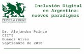 Inclusión Digital en Argentina:  nuevos paradigmas