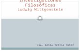 Investigaciones Filosóficas Ludwig Wittgenstein