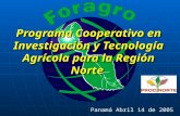 Programa Cooperativo en Investigación y Tecnología Agrícola para la Región Norte