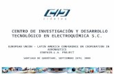 CENTRO DE INVESTIGACIÓN Y DESARROLLO TECNOLÓGICO EN ELECTROQUÍMICA S.C.