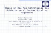 Hacia un Rol Más Estratégico del Gobierno en el Sector Rural en Argentina