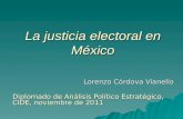 La justicia electoral en México
