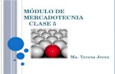 MÓDULO DE  MERCADOTECNIA CLASE  5