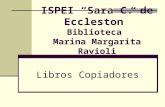 ISPEI “Sara C. de Eccleston” Biblioteca  Marina Margarita Ravioli