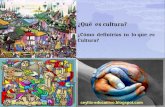 ¿Qué  es cultura? ¿Cómo  definirías  tu  lo que  es  Cultura?