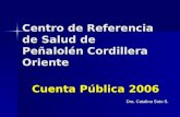 Centro de Referencia de Salud de Peñalolén Cordillera Oriente