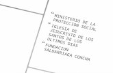 MINISTERIO DE LA PROTECCION SOCIAL IGLESIA DE JESUCRISTO DE LOS SANTOS DE LOS ULTIMOS DIAS