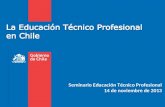 La Educación Técnico Profesional en Chile