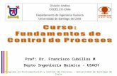 Prof: Dr. Francisco Cubillos M  Depto Ingeniería Quimica - USACH