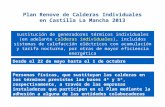 Plan Renove de Calderas Individuales en Castilla La Mancha 2013