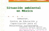 Situación ambiental  en México