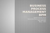 BUSINESS PROCESS MANAGEMENT BPM