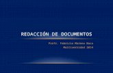Redacción de Documentos