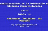 Administración de la Producción de Sistemas Computacionales Si00-875 Módulo  2: