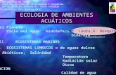 ECOLOGIA DE AMBIENTES ACUÁTICOS