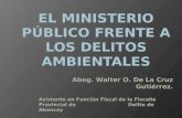 EL MINISTERIO PÚBLICO FRENTE A LOS DELITOS AMBIENTALES