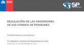 REGULACIÓN DE LAS INVERSIONES DE LOS FONDOS DE PENSIONES
