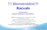 !!! Bienvenidos!!! Racvals UN NEGOCIO DONDE HACEMOS LA DIFERENCIA
