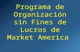 Programa de Organización sin Fines de Lucros de Market  America