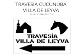 TRAVESIA CUCUNUBA  VILLA DE LEYVA  12 DE OCTUBRE DE 2.014