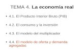 TEMA 4.  La economía real