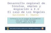 Desarrollo regional de Sinaloa, empleo y migración a E.U El caso de Los Angeles