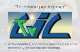 "Televisión por Internet"