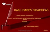 HABILIDADES DIDACTICAS