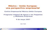 México – Unión Europea:  una perspectiva empresarial  Centro Empresarial México-Unión Europea