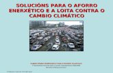 SOLUCIÓNS PARA O AFORRO ENERXÉTICO E A LOITA CONTRA O CAMBIO CLIMÁTICO