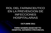 ROL DEL FARMACEUTICO EN LA PREVENCION DE INFECCIONES HOSPITALARIAS