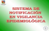 SISTEMA DE NOTIFICACIÓN  EN VIGILANCIA EPIDEMIOLÓGICA