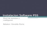 Instalacion Software PSS