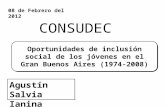 Oportunidades de inclusión social de los jóvenes en el Gran Buenos Aires (1974-2008)