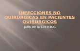 Infecciones no quirúrgicas en pacientes quirúrgicos