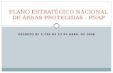 PLANO ESTRATÉGICO NACIONAL DE ÁREAS PROTEGIDAS - PNAP